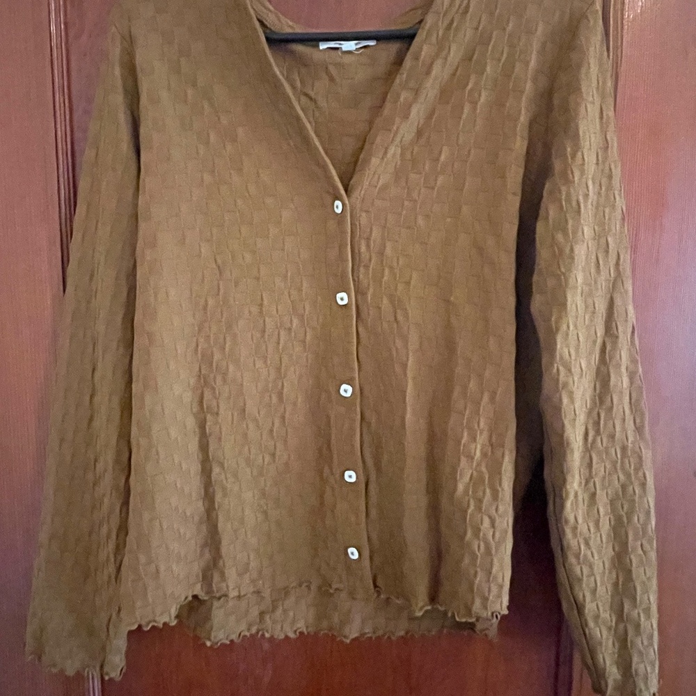 Madewell textured cardigan